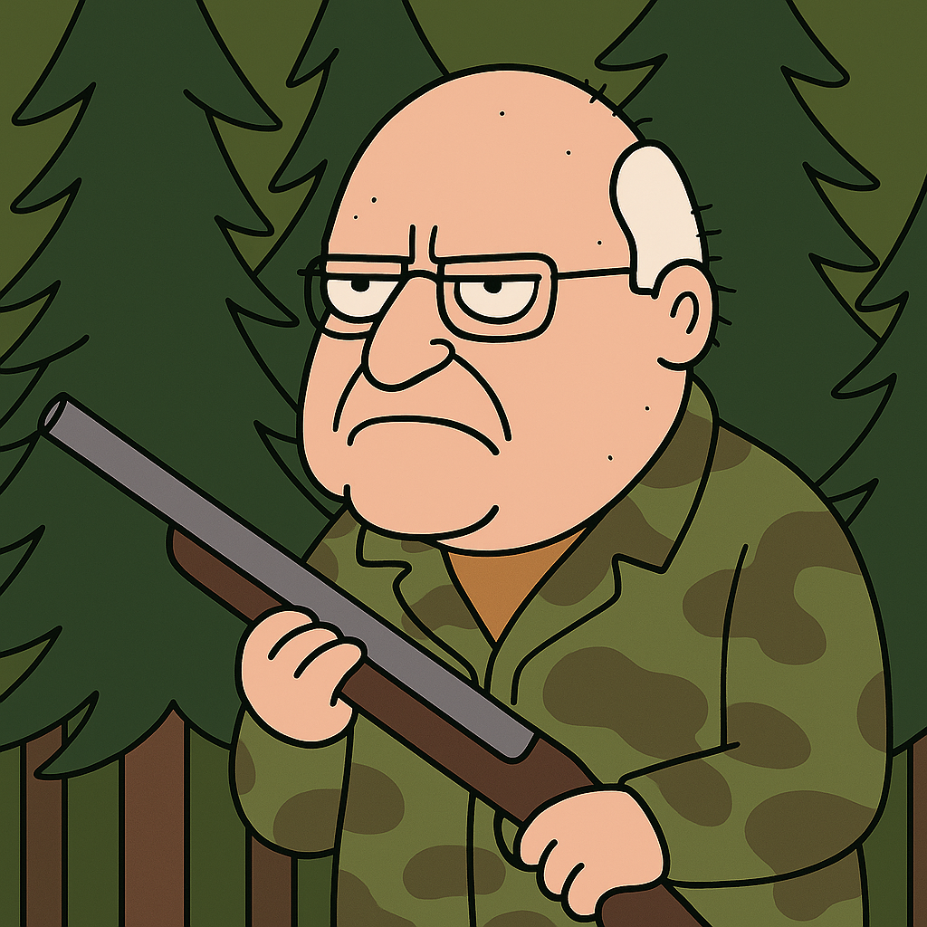 Dick Chainy hunting accident meme