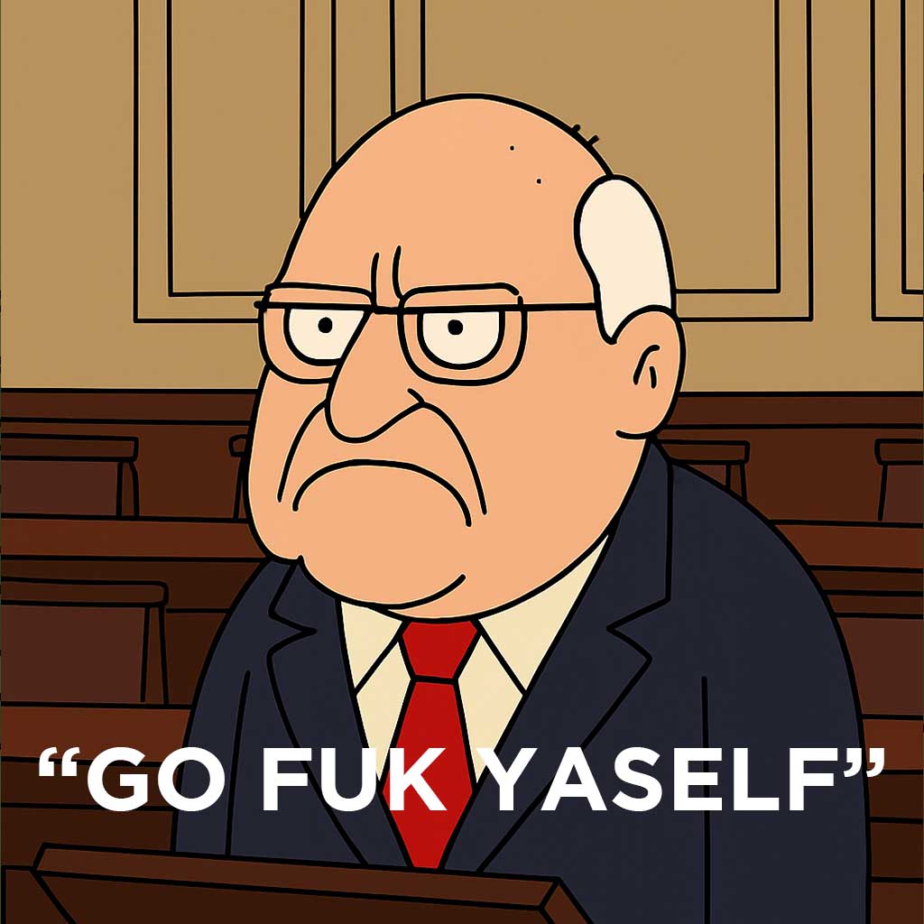 Dick Chainy go fuk yaself senate floor meme